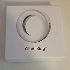 White Clip On Ring Light